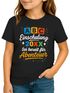 Kinder Mädchen T-Shirt Einschulung 2025 Jahreszahl personalisierrbar Spruch Abenteuer Schulanfang Moonworks®preview
