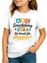 Kinder Mädchen T-Shirt Einschulung 2025 Jahreszahl personalisierrbar Spruch Abenteuer Schulanfang Moonworks®preview
