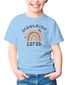 Kinder Mädchen T-Shirt Einschulung 2025 mit Namen Regenbogen Aufdruck Schulkind personalisiert Schulanfang Moonworks®preview
