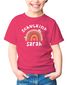 Kinder Mädchen T-Shirt Einschulung 2025 mit Namen Regenbogen Aufdruck Schulkind personalisiert Schulanfang Moonworks®preview