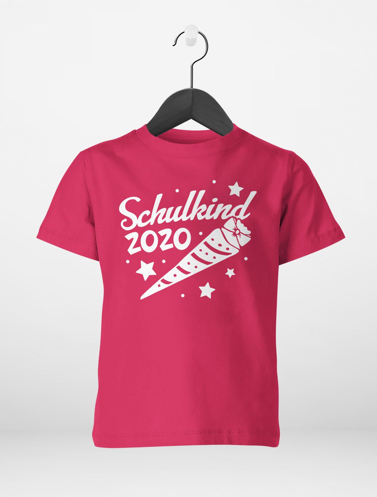 MoonWorks Einschulungs T-Shirt 2025 - Personalisiert Mit Namen Für Jungen