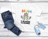 Kinder Mädchen T-Shirt Einschulung 2025 mit Regenbogen-Einhorn, Peace-Zeichen und lustigem Spruch Moonworks®preview
