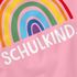 Kinder Mädchen T-Shirt Einschulung 2025 Regenbogen Aufdruck Schulkind Schriftzug Schulanfang Moonworks®preview