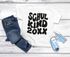 Kinder Mädchen T-Shirt Einschulung 2025 Retro-Schriftzug Schulkind Jahreszahl personalisierbar Geschenk Schulstart SpecialMe®preview