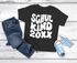 Kinder Mädchen T-Shirt Einschulung 2025 Retro-Schriftzug Schulkind Jahreszahl personalisierbar Geschenk Schulstart SpecialMe®preview