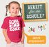Kinder Mädchen T-Shirt Einschulung 2025 Retro-Schriftzug Schulkind Jahreszahl personalisierbar Geschenk Schulstart SpecialMe®preview