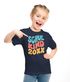 Kinder Mädchen T-Shirt Einschulung 2025 Retro-Schriftzug Schulkind Jahreszahl personalisierbar Geschenk Schulstart SpecialMe®preview