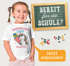 Kinder Mädchen T-Shirt Einschulung 2026 Einhorn personalisiert mit Jahreszahl und Name Geschenkidee Schulanfang Erstklässler Moonworks®preview