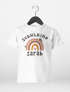 Kinder Mädchen T-Shirt Einschulung 2026 mit Namen Regenbogen Aufdruck Schulkind personalisiert Schulanfang Moonworks®preview