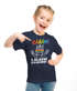 Kinder Mädchen T-Shirt Einschulung 2026 mit Regenbogen-Einhorn, Peace-Zeichen und lustigem Spruch Moonworks®preview