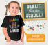 Kinder Mädchen T-Shirt Einschulung 2026 mit Regenbogen-Einhorn, Peace-Zeichen und lustigem Spruch Moonworks®preview