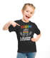 Kinder Mädchen T-Shirt Einschulung 2026 mit Regenbogen-Einhorn, Peace-Zeichen und lustigem Spruch Moonworks®preview