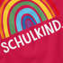 Kinder Mädchen T-Shirt Einschulung 2026 Regenbogen Aufdruck Schulkind Schriftzug Schulanfang Moonworks®preview