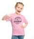 Kinder Mädchen T-Shirt Einschulung Erste Klasse personalisiert Schulkind 2025 mit Wunschname Schulanfang Geschenkidee Moonworks®preview