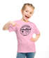 Kinder Mädchen T-Shirt Einschulung Erste Klasse personalisiert Schulkind 2026 mit Wunschname Schulanfang Geschenkidee Moonworks®preview