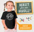 Kinder Mädchen T-Shirt Einschulung Erste Klasse personalisiert Schulkind 2026 mit Wunschname Schulanfang Geschenkidee Moonworks®preview