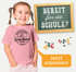 Kinder Mädchen T-Shirt Einschulung Erste Klasse personalisiert Schulkind 2026 mit Wunschname Schulanfang Geschenkidee Moonworks®preview