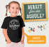 Kinder Mädchen T-Shirt Einschulung Erste Klasse personalisiert Schulkind 2026 mit Wunschname Schulanfang Geschenkidee Moonworks®preview