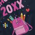 Kinder Mädchen T-Shirt Einschulung Schulkind und Jahreszahl anpassbar personalisierbare Geschenke Schulanfang Moonworks®preview