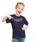 Kinder Mädchen T-Shirt Geschenkidee Schulanfang | Schriftzug Schulkind 2025 mit Name Jahreszahl personalisiert SpecialMe®preview