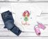 Kinder Mädchen T-Shirt mit Name personalisiert Aufdruck Fee Printshirt Geschenkidee Märchenfigur Illustration SpecialMe®preview
