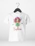 Kinder Mädchen T-Shirt mit Name personalisiert Aufdruck Fee Printshirt Geschenkidee Märchenfigur Illustration SpecialMe®preview