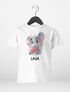 Kinder Mädchen T-Shirt mit Name personalisiert Elefant Tiermotiv Comicstyle Geschenk Kinder Geburtstag Weihnachten SpecialMe®preview