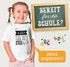 Kinder Mädchen T-Shirt mit Spruch Hurra Ich bin ein Schulkind Geschenkidee Erstklässler Einschulung 2025 Outfit 1. Schultag SpecialMe®preview