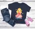 Kinder Mädchen T-Shirt Prinzessin mit Name personalisiert Mädchengeschenke Kinderkleidung mit Aufdruck Printshirt SpecialMe®preview