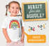 Kinder Mädchen T-Shirt RegenbogenSchulkind 2026 mit Name Jahreszahl personalisiert Geschenkidee Erstklässler SpecialMe®preview