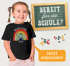 Kinder Mädchen T-Shirt RegenbogenSchulkind 2026 mit Name Jahreszahl personalisiert Geschenkidee Erstklässler SpecialMe®preview