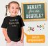 Kinder Mädchen T-Shirt Schulanfang 2025 mit Jahreszahl personalisiert Spruch Endlich Schulkind SpecialMe®preview