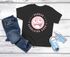 Kinder Mädchen T-Shirt Schulanfang 2025 mit Name Jahreszahl Smile Gesicht Icon personalisiert Schulkind Geschenkidee Erste Klasse SpecialMe®preview