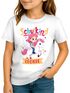 Kinder Mädchen T-Shirt Schulanfang 2025 mit Name personalisiert Pegasus Design Geschenk für Märchen und Pferdefans Einschulunsgeschenk SpecialMe®preview
