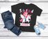 Kinder Mädchen T-Shirt Schulanfang 2025 mit Name personalisiert Pegasus Design Geschenk für Märchen und Pferdefans Einschulunsgeschenk SpecialMe®preview