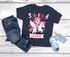 Kinder Mädchen T-Shirt Schulanfang 2025 mit Name personalisiert Pegasus Design Geschenk für Märchen und Pferdefans Einschulunsgeschenk SpecialMe®preview