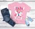 Kinder Mädchen T-Shirt Schulanfang 2025 mit Name personalisiert Pegasus Design Geschenk für Märchen und Pferdefans Einschulunsgeschenk SpecialMe®preview