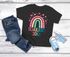 Kinder Mädchen T-Shirt Schulanfang 2025 mit Regenbogen Jahreszahl personalisiert Schulkind SpecialMe®preview