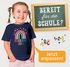 Kinder Mädchen T-Shirt Schulanfang 2025 mit Regenbogen Jahreszahl personalisiert Schulkind SpecialMe®preview