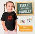 Kinder Mädchen T-Shirt Schulanfang 2025 Schriftzug Schulkind Jahreszahl personalisierbar Geschenkidee erste Klasse SpecialMe®preview
