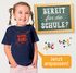 Kinder Mädchen T-Shirt Schulanfang 2025 Schriftzug Schulkind Jahreszahl personalisierbar Geschenkidee erste Klasse SpecialMe®preview