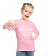 Kinder Mädchen T-Shirt Schulanfang 2025 Schulkind Jahreszal anpassbar Blumenkranz Gänseblümchen SpecialMe®preview