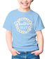 Kinder Mädchen T-Shirt Schulanfang 2025 Schulkind Jahreszal anpassbar Blumenkranz Gänseblümchen SpecialMe®preview