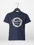 Kinder Mädchen T-Shirt Schulanfang 2025 Schulkind Jahreszal anpassbar Blumenkranz Gänseblümchen SpecialMe®preview