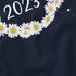 Kinder Mädchen T-Shirt Schulanfang 2025 Schulkind Jahreszal anpassbar Blumenkranz Gänseblümchen SpecialMe®preview