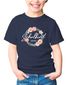 Kinder Mädchen T-Shirt Schulanfang 2025 Schulkind personalisiert Jahreszahl Jahr Blumenkranz SpecialMe®preview