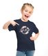 Kinder Mädchen T-Shirt Schulanfang 2025 Schulkind personalisiert Jahreszahl Jahr Blumenkranz SpecialMe®preview
