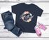 Kinder Mädchen T-Shirt Schulanfang 2025 Schulkind personalisiert Jahreszahl Jahr Blumenkranz SpecialMe®preview