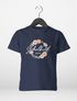 Kinder Mädchen T-Shirt Schulanfang 2025 Schulkind personalisiert Jahreszahl Jahr Blumenkranz SpecialMe®preview