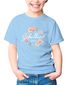 Kinder Mädchen T-Shirt Schulanfang 2025 Schulkind personalisiert Jahreszahl Jahr Blumenkranz SpecialMe®preview